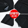 High-end 9-inch pants for women, black straight-leg pants for autumn and winter, slimming and drooping, thin and casual pants for middle-aged mothers Application Scenario